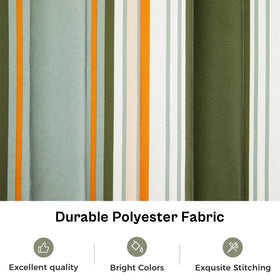 SuperJare retro green color adds vibrant vibe to outdoor spaces.