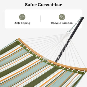 SuperJare hammock supports up to 475 lbs for reliable use.