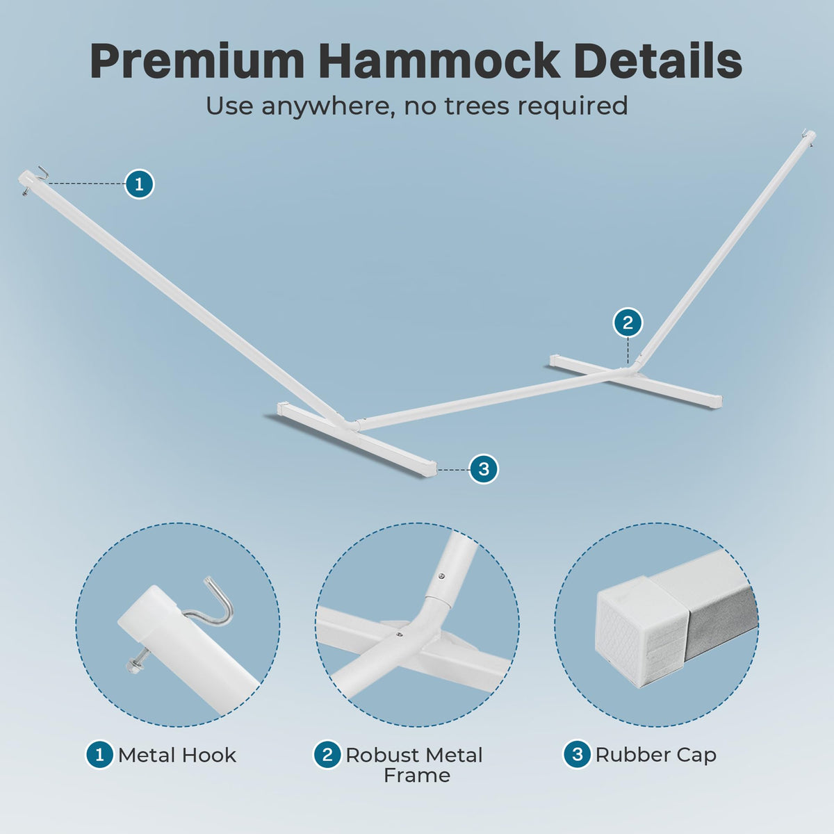 Portable carrying bag for SUPERJARE hammock for easy transport