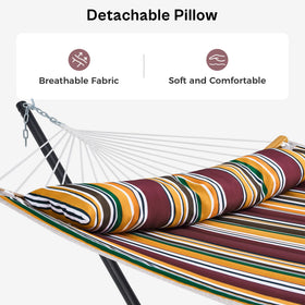 Portable carrying bag included with SUPERJARE hammock setup