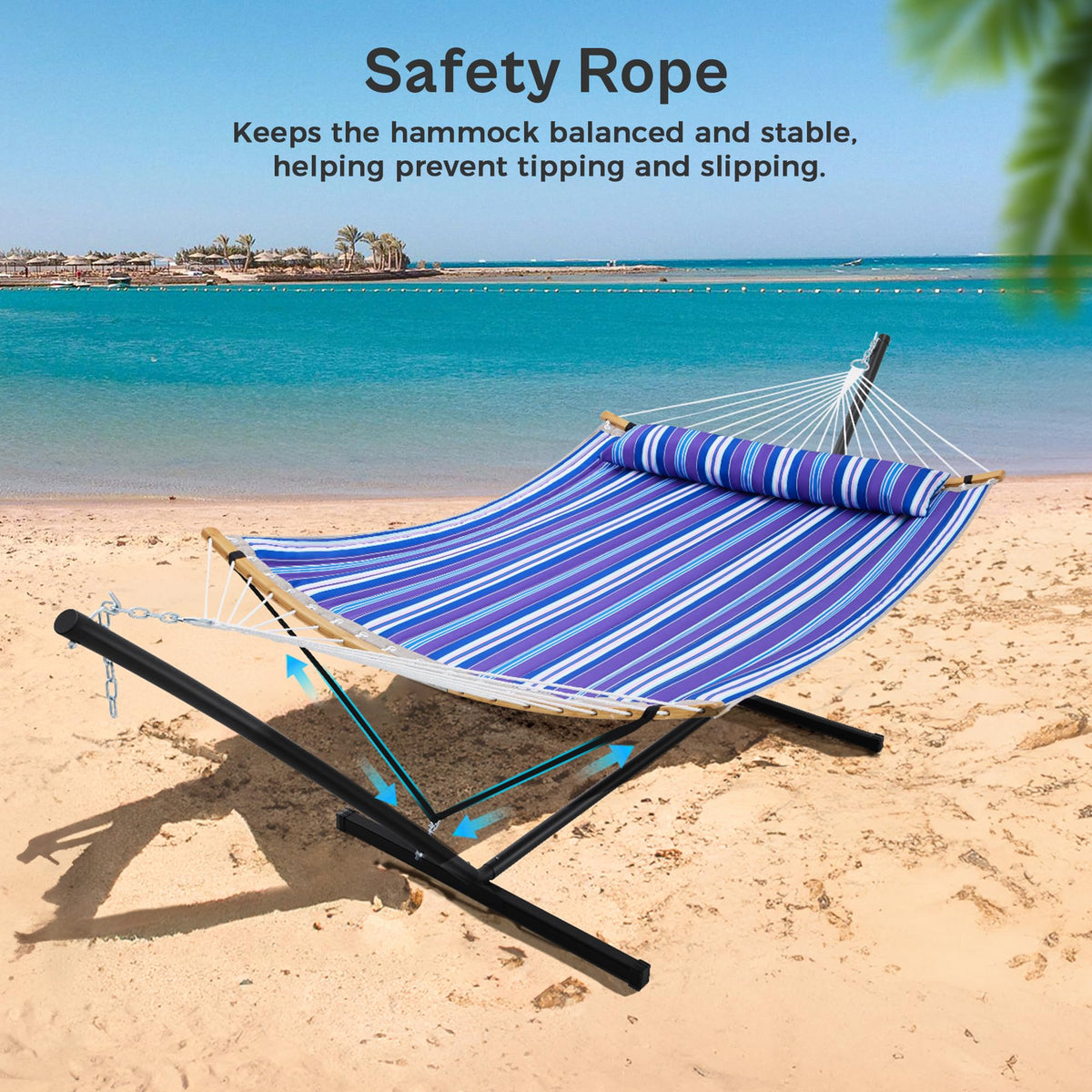 SUPERJARE weather-resistant stand resists rust for outdoor use