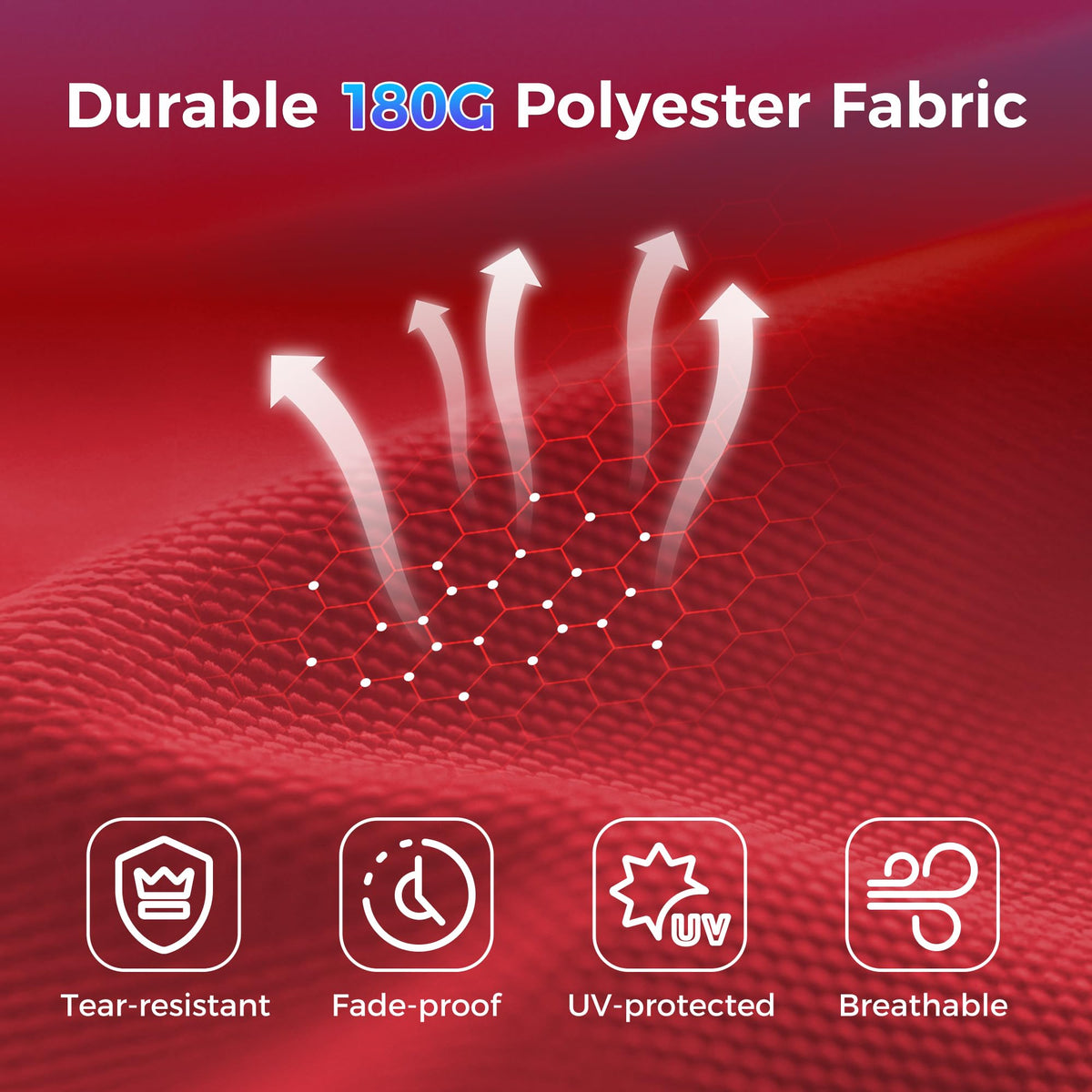 SUPERJARE yarn-dyed fabric delivers UV protection and color retention