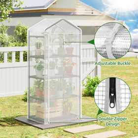 SUPERLELE four-tier design on a balcony saving space and enabling plants to thrive.