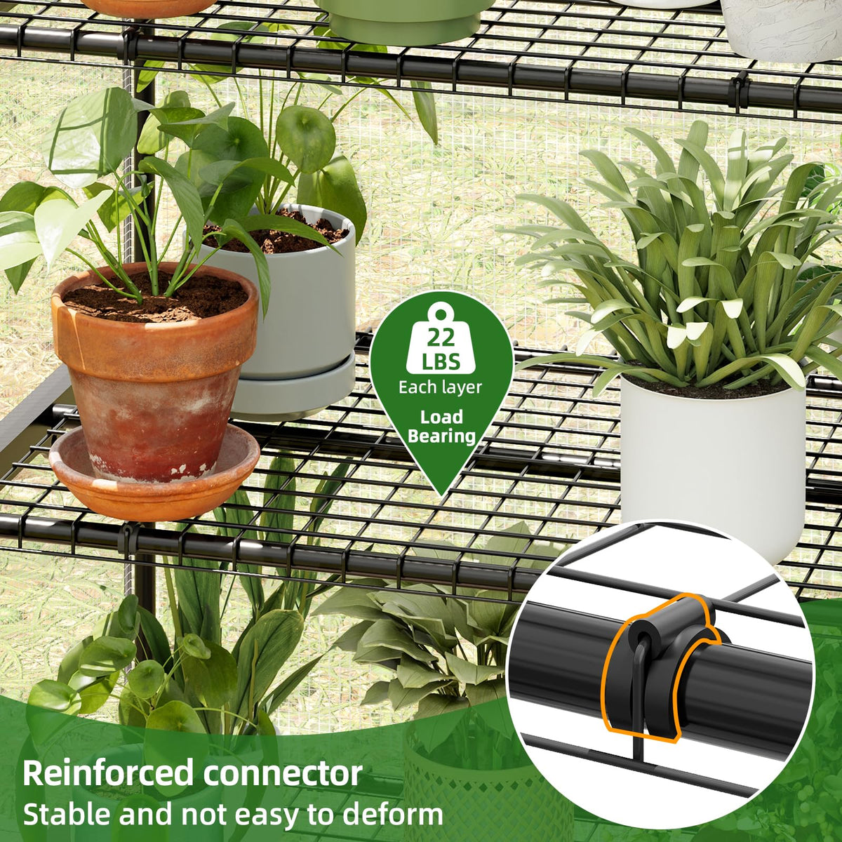 SUPERLELE waterproof cover diffuses sun while retaining heat for healthier growth.