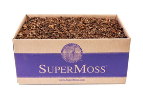 SuperMoss Orchid Bark bag showing natural White Fir bark for better orchid aeration