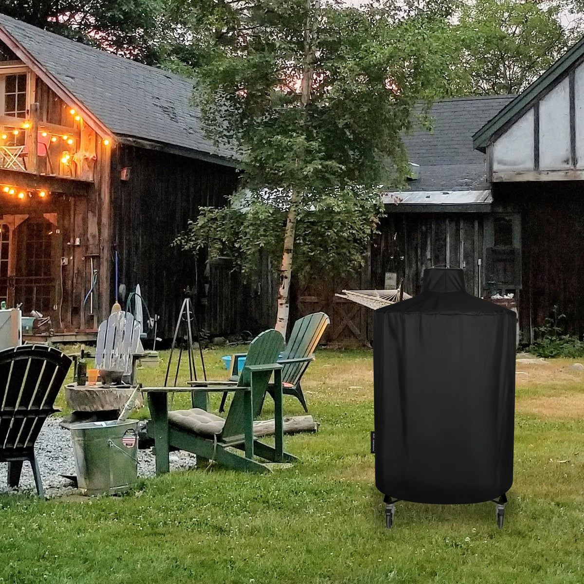 Suphomeware measures 31x31x40 inches ideal for Large Green Egg after cooks