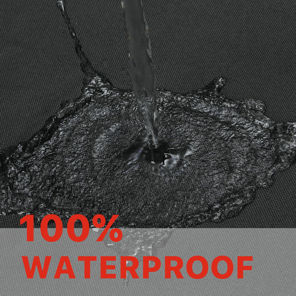 Suphomeware cover features reinforced double-stitched seams for protection.