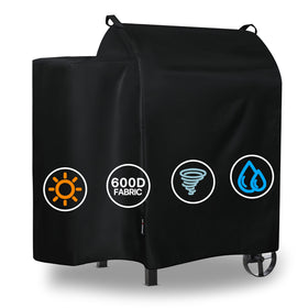 Suphomeware grill cover 700FB-fit protects Pit Boss from rain