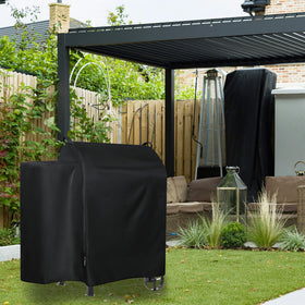 Suphomeware easy-clean design allows quick hose-down after grilling