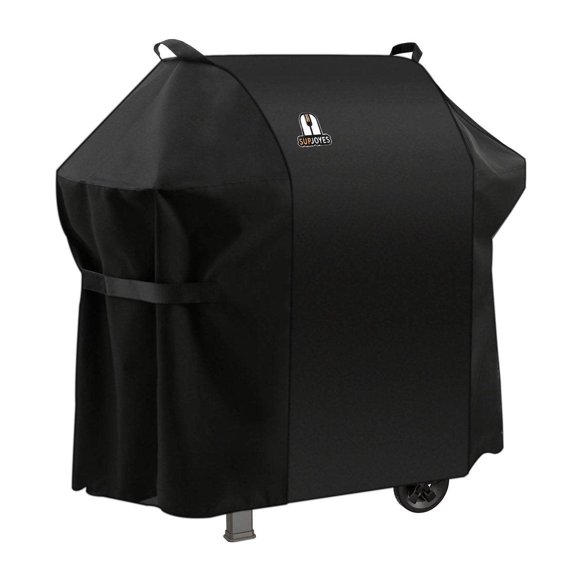SUPJOYES 7106 grill cover protecting Weber Spirit 52-inch grill from rain and sun