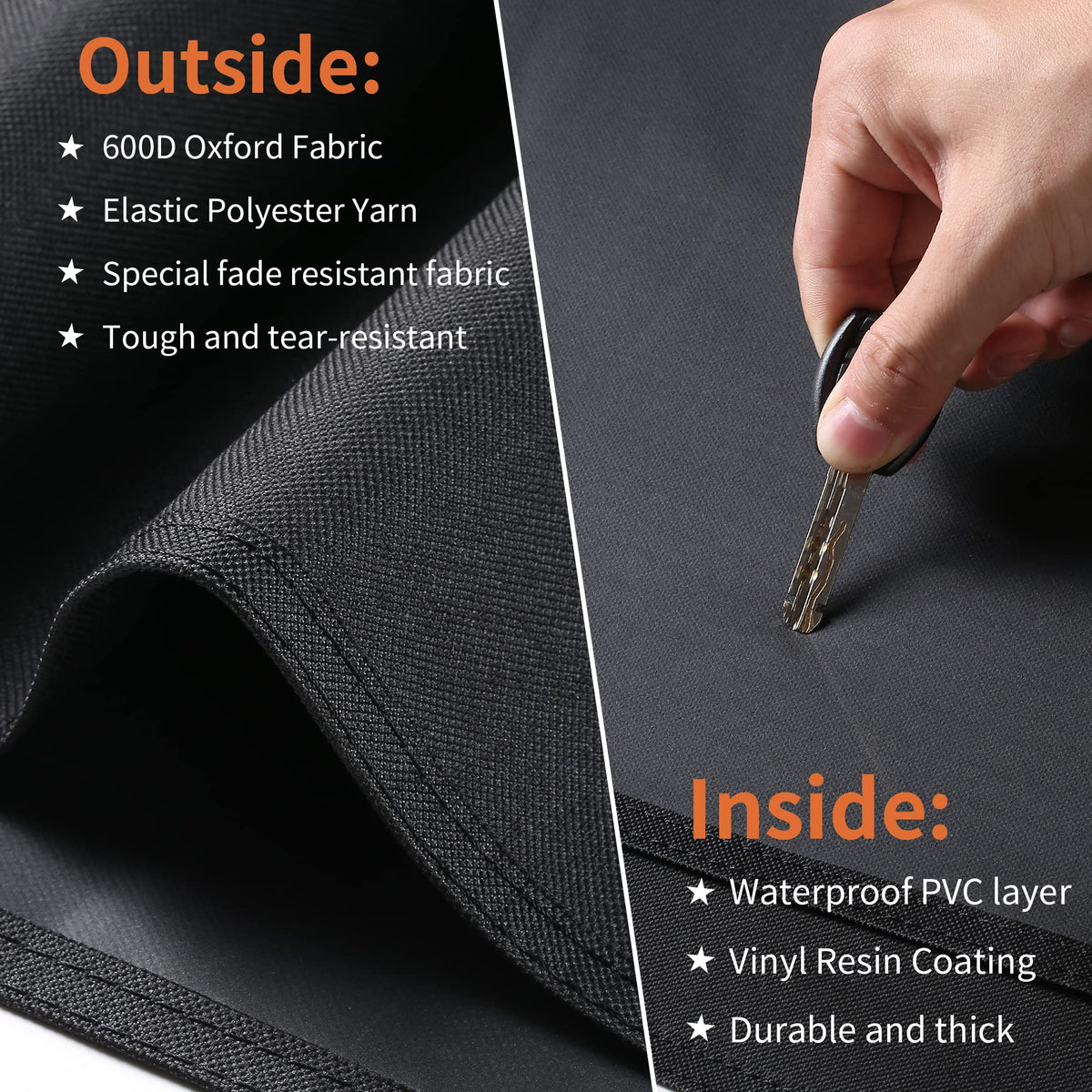 SUPJOYES fade-resistant material preserves color on Masterbuilt 1050 grill cover
