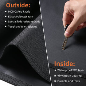 SUPJOYES fade-resistant material preserves color on Masterbuilt 1050 grill cover