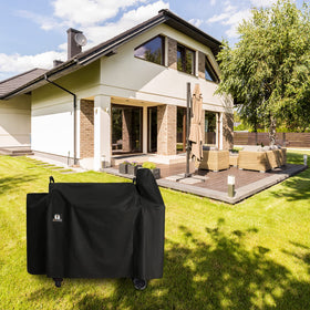 SUPJOYES Pit Boss cover stored in its compact storage bag