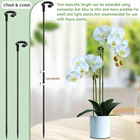 SupKing glass-fiber stakes resist weather for durable garden support