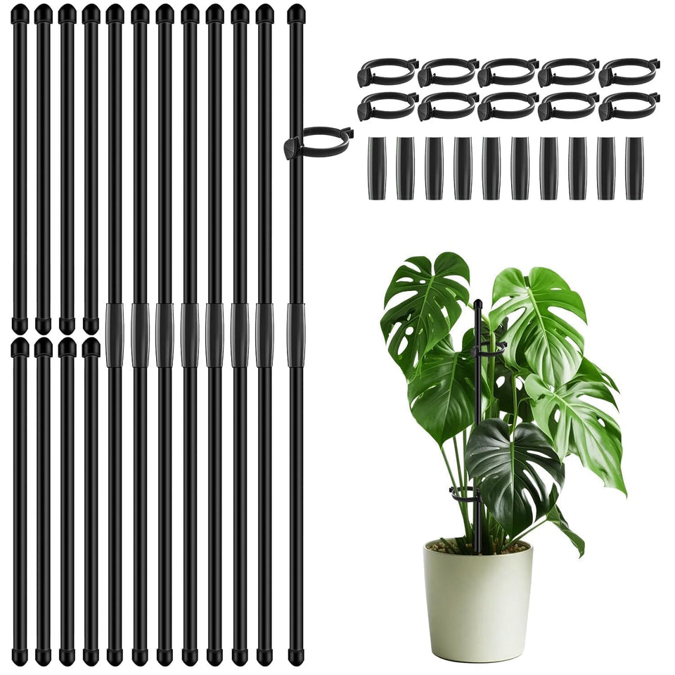 SupKing 17 inch plant stake supports plants with fiberglass strength