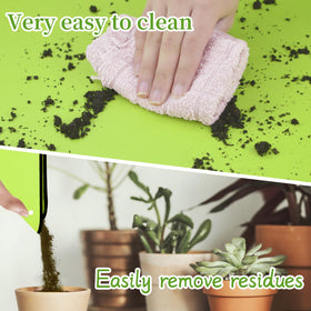 SupKing repotting mat surface is waterproof and easy to wipe clean.