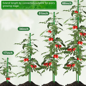 SupKing ring buckles and clip system allow easy height adjustment along the stake.