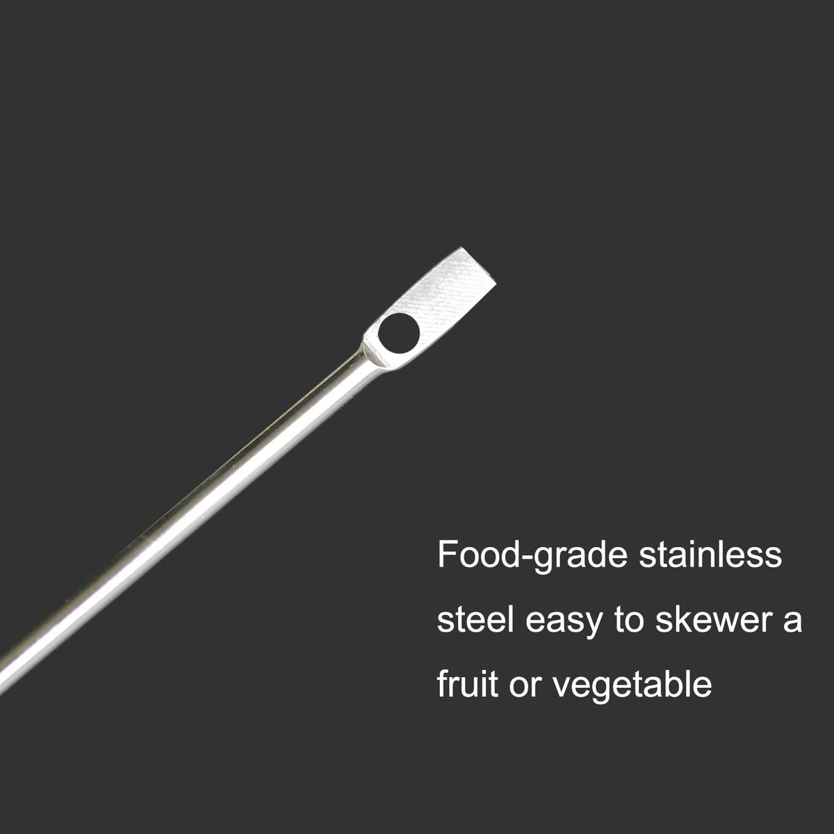 Suplklz chicken veggies skewer extended 24inch chain provides flexible hanging in cages.