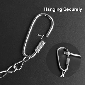 Suplklz chicken veggies skewer lock catch hook secures length adjustments.