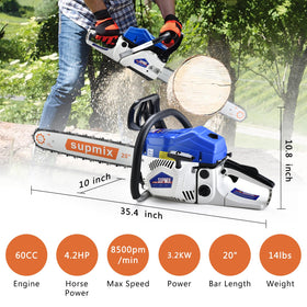 SUPMIXTOOLS automatic lubrication keeps chain running smoothly