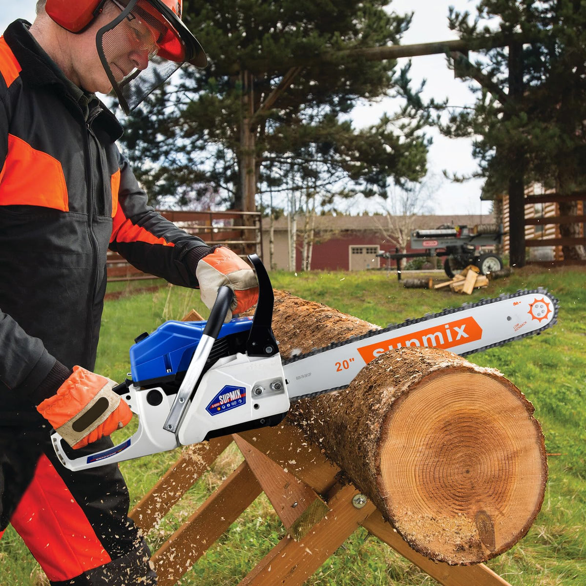 SUPMIXTOOLS ergonomic grip for comfortable handling during long cuts