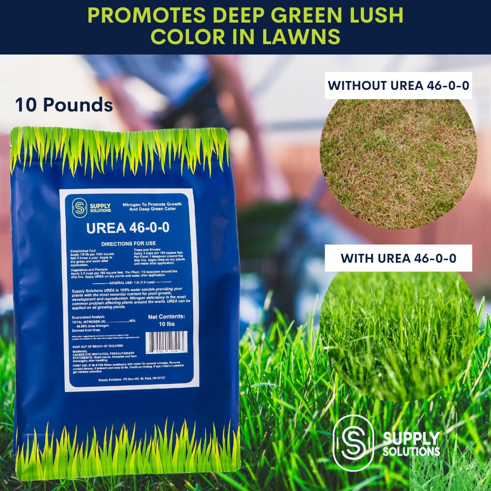 Supply Solutions Urea 46-0-0 contributes to deeper green color in plants