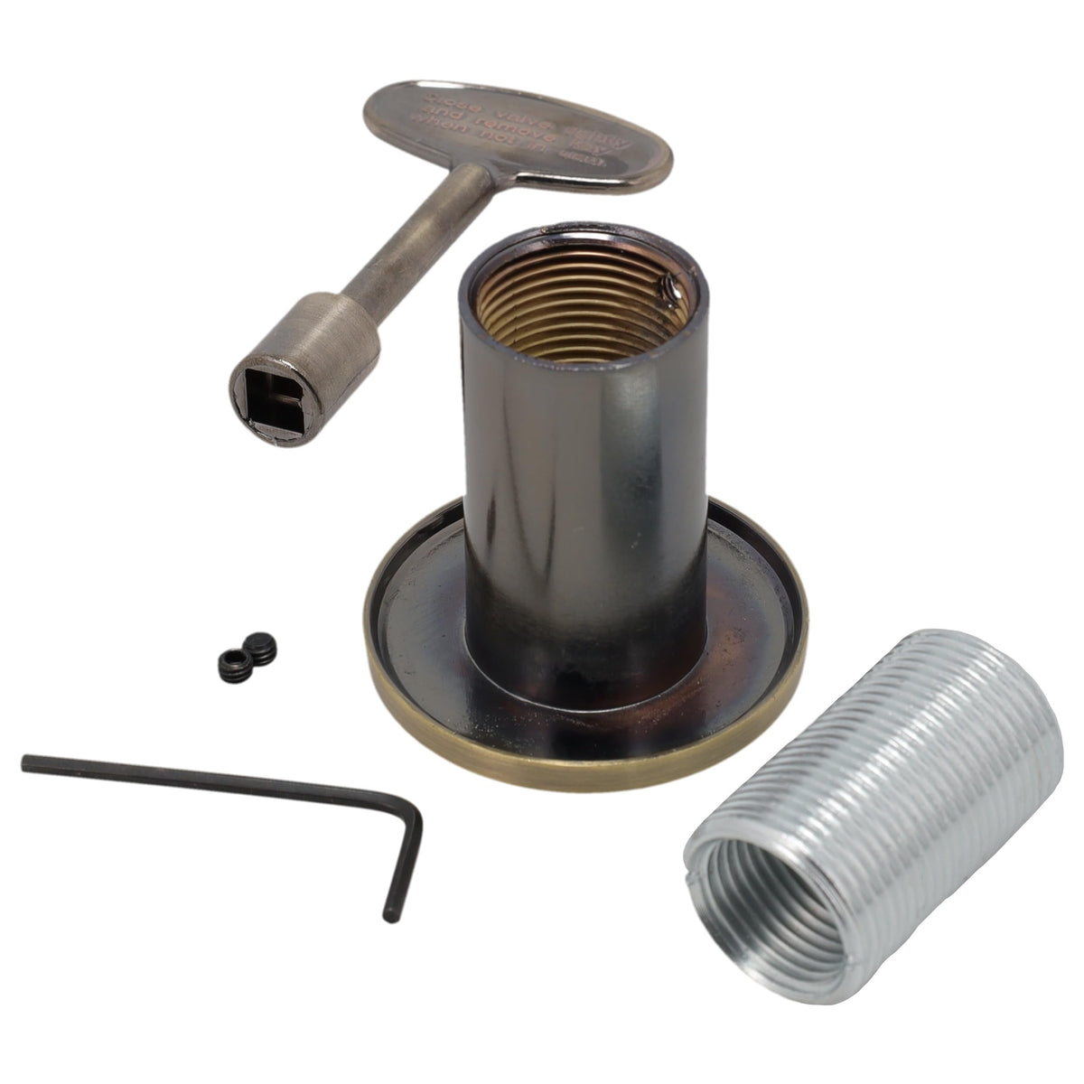 Supplying Demand universal flange adds a finished decorative trim