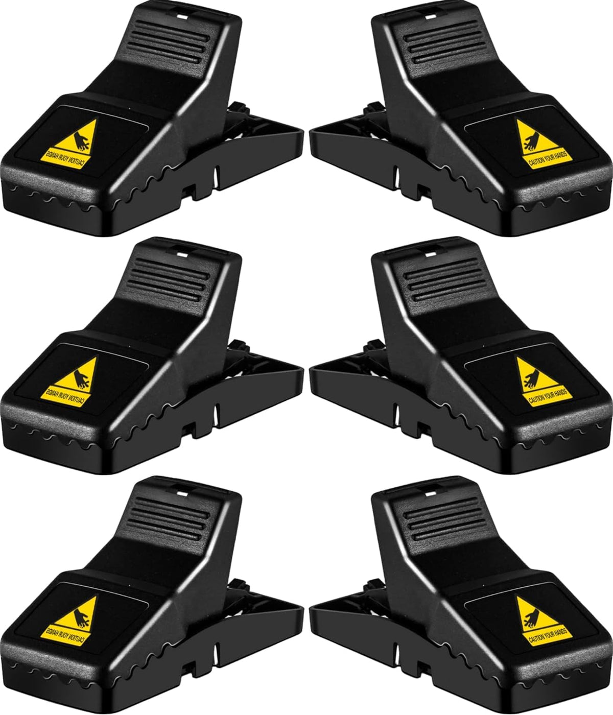 Supreme Pro rat traps six-pack ready for quick indoor captures