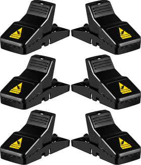 Supreme Pro rat traps six-pack ready for quick indoor captures