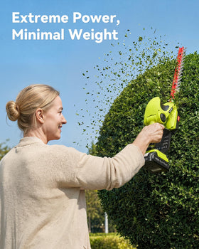 Supstable lightweight mini chainsaw for quick pruning and wood cleanup.