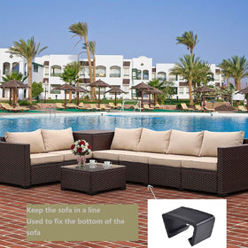 SUQ I OME all-weather plastic clip stands up to sun, rain, and humidity.