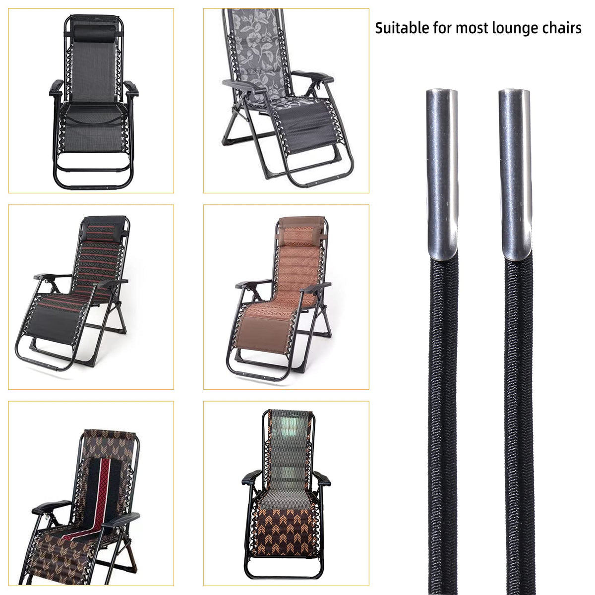 SUQ I OME 4-cord kit packaged for easy DIY chair repair