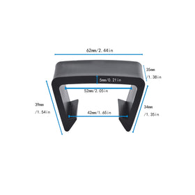 SUQ I OME modular sofa clip creates a secure connection between sections.