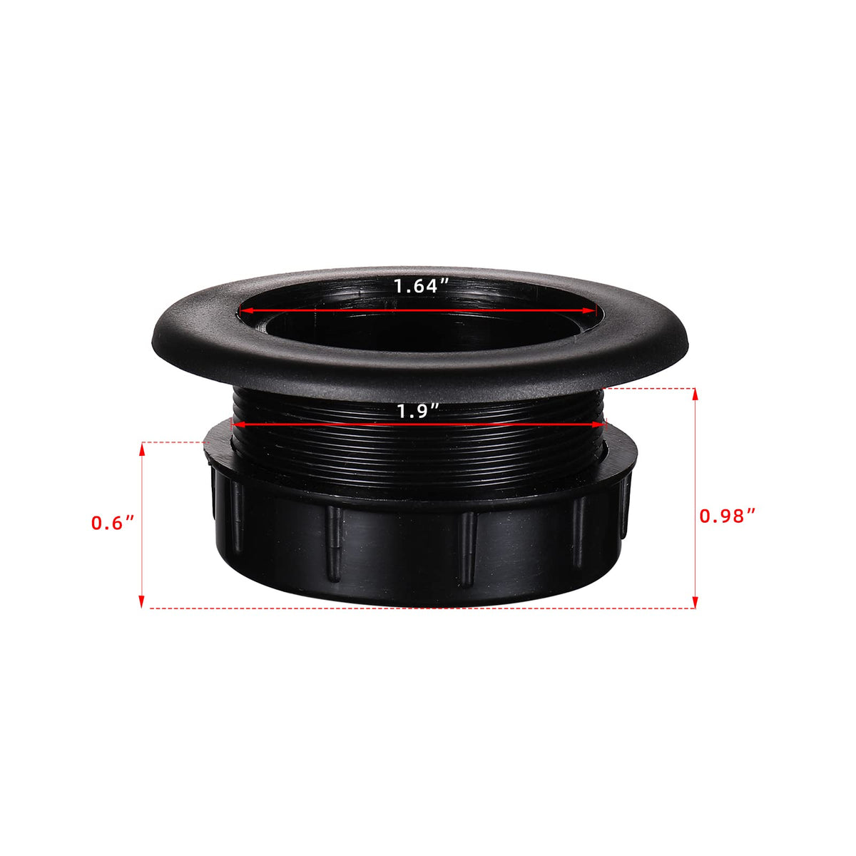 SUQ I OME umbrella hole cap preserves table aesthetics when not in use.