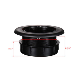 SUQ I OME umbrella hole cap preserves table aesthetics when not in use.