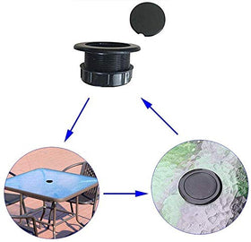 SUQ I OME scratch-protection cap guards the table edge.