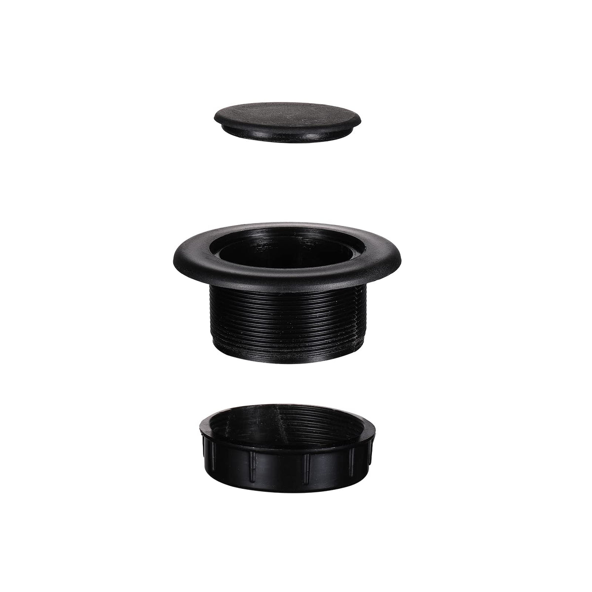 SUQ I OME table hole cover insert protects surfaces and blocks debris.