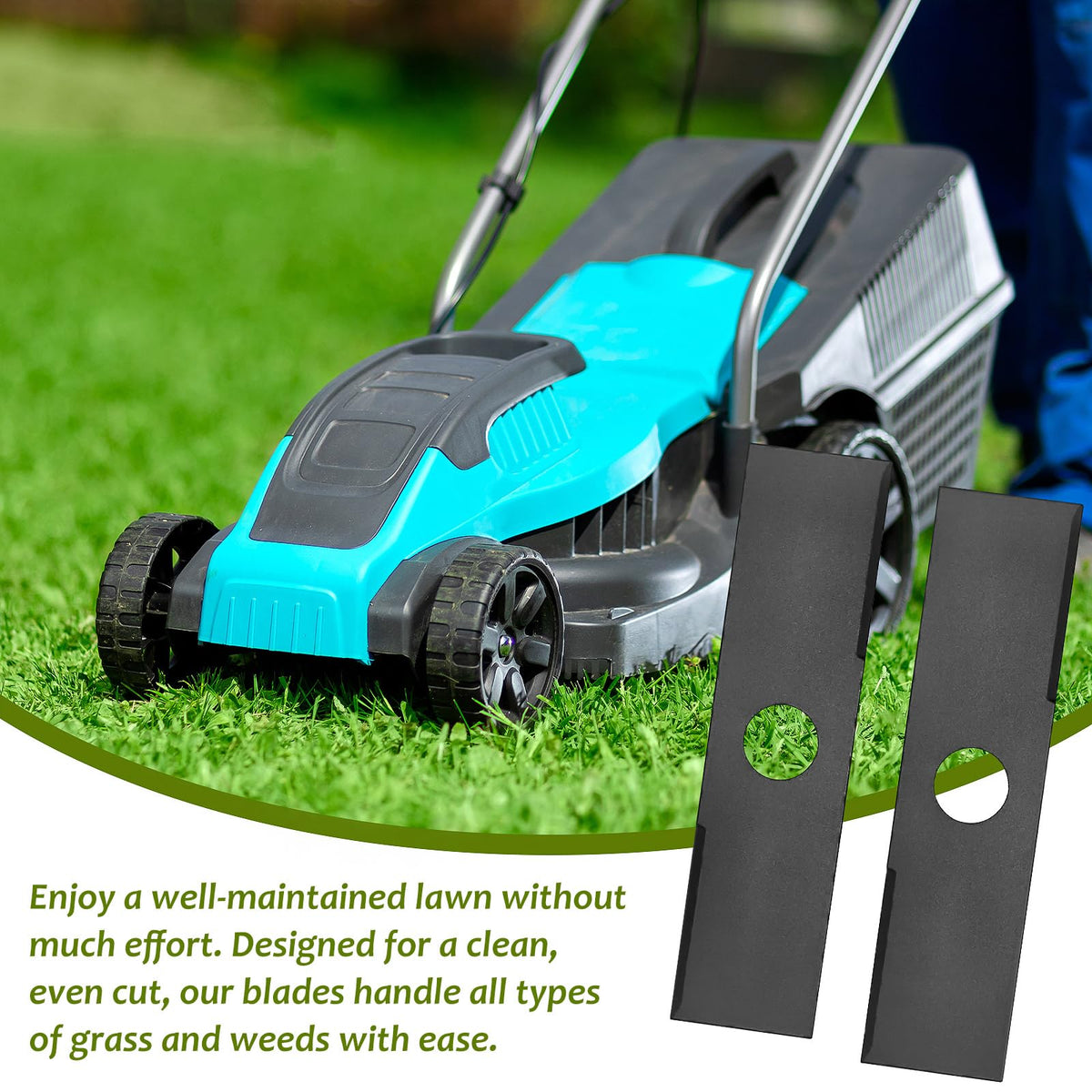 Suqkqokas edger blades durable edging for longer edging sessions.
