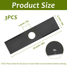 Suqkqokas edger blades with reversible design extend usable life.