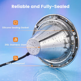 SURAIELEC 12V AC low-voltage pool light for safe, energy-efficient use