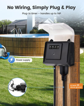 SURAIELEC app-control pool timer enables remote scheduling from your phone
