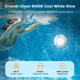 SURAIELEC easy installation into a wet niche without extra hardware