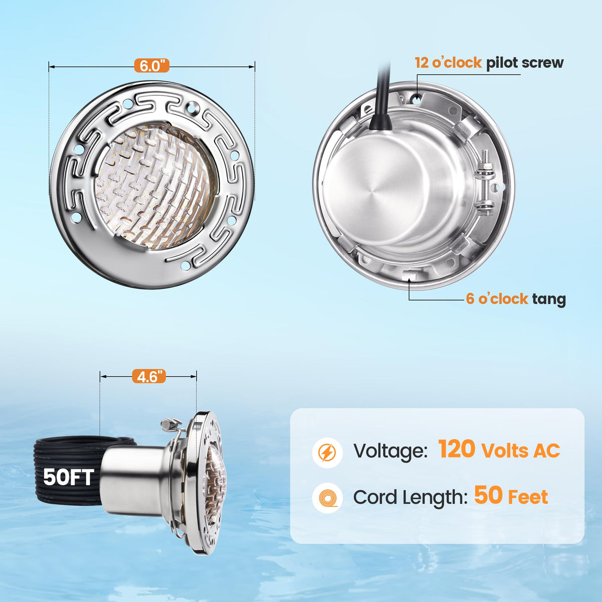 SURAIELEC reflector lens reduces glare and ensures even distribution