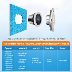 SURAIELEC IP68 waterproof rating protects against water and corrosion.