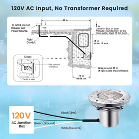 SURAIELEC IP68 waterproof design supports underwater use