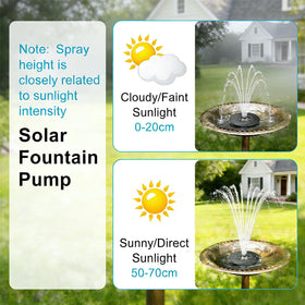 Surborder Garden Pond Fountain providing water circulation and visual appeal
