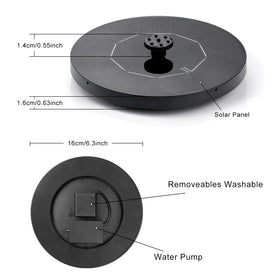 Surborder Fountain spray height 50-70 cm in bright sunlight