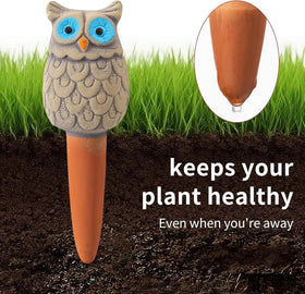 SURE YUESI vacation-friendly plant care solution helps unattended pots stay hydrated