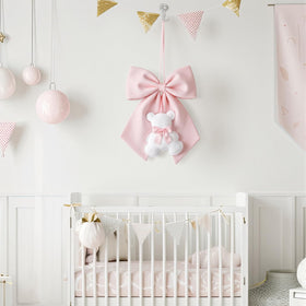 Sureio dorm room decor pink bow wall art suits festive spaces