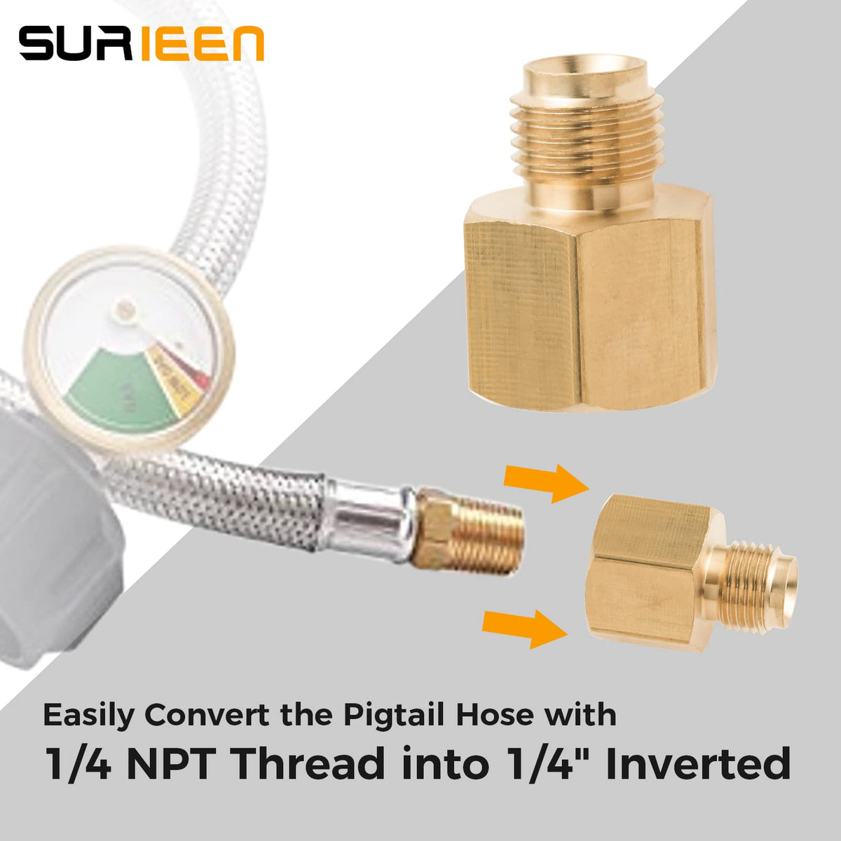 SURIEEN brass durability for high-temperature and high-pressure environments.
